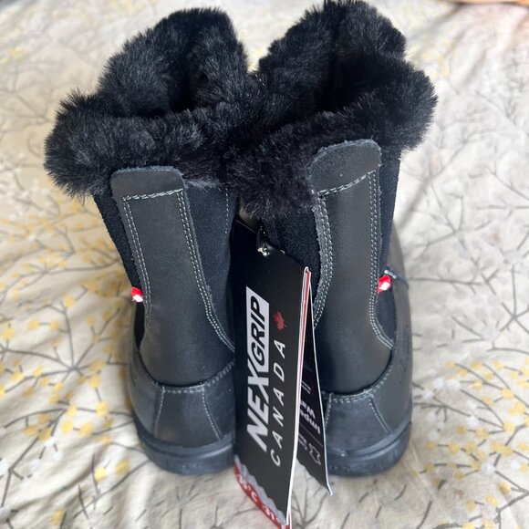 Boots - NexGrip Women's Winter Boots w/Built in Stainless Steel Cleat - 9M - Picture 4 of 9